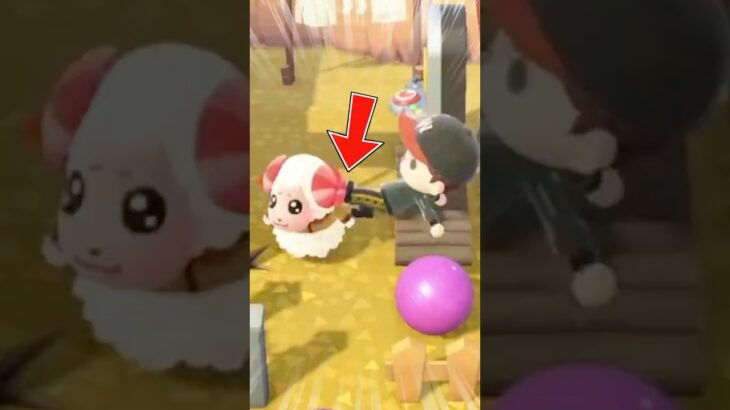 寝てるとみせかけてドロップキック #あつ森 #あつまれどうぶつの森