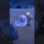 【あつ森】春が近付いて…  #あつまれどうぶつの森 #あつ森vlog #あつ森 雪だるま
