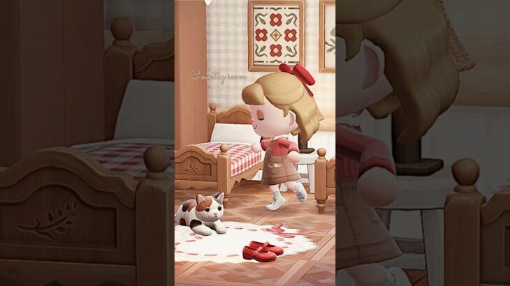 【あつ森】カントリーなお部屋vlog風｜新家具を使ったレイアウト｜【ホテルレイアウト】#あつまれどうぶつの森 #あつ森 #acnh #あつ森アプデ