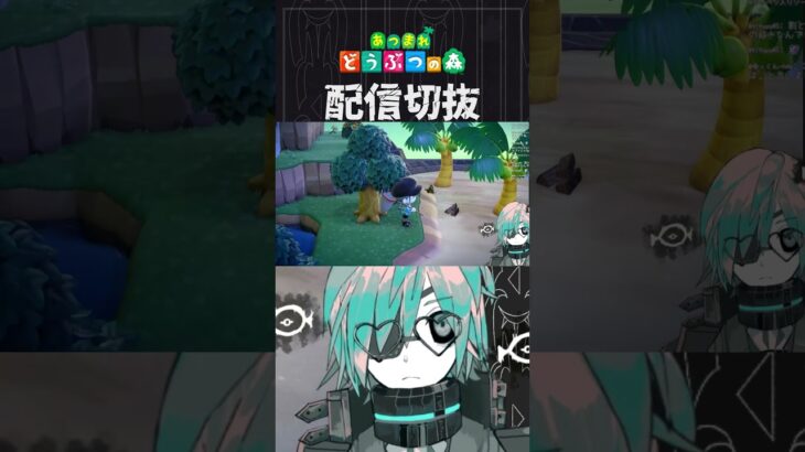 【あつ森】名前なっっっっが！！！ゴライアスオオツノハナムグリかよ　 #個人vtuber  #配信切り抜き #切り抜き動画 #あつまれどうぶつの森