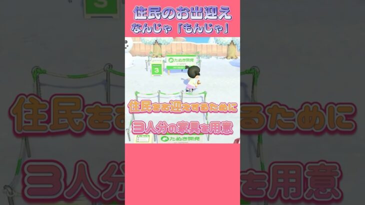 【お迎えした住民】可愛い？かっこいい？【あつ森】 #vtuber #あつ森 #shorts