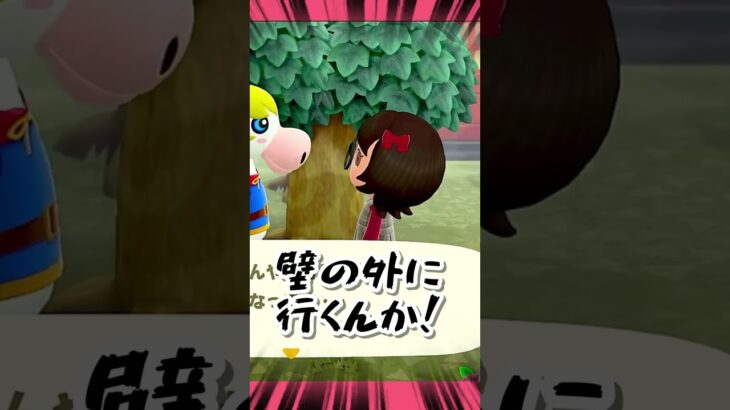【あつ森】壁の外だけはやめとけ！ #vtuber #あつ森 #shorts