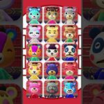 【けけチャイナ】15種のコグマのカラフルけけチャイナ #あつ森 #けけアイドル #animalcrossing #あつまれどうぶつの森