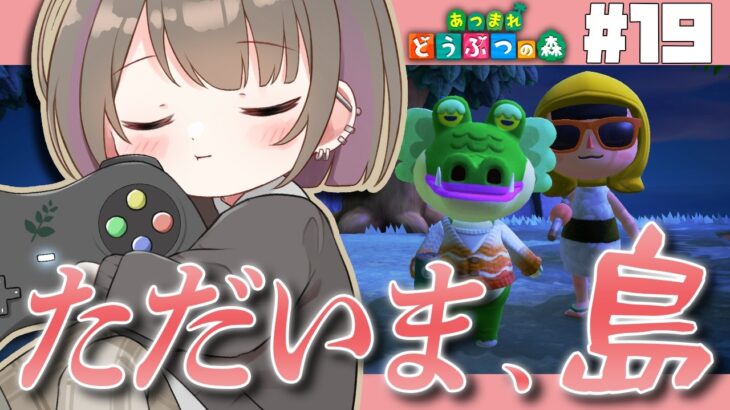 19日目【あつ森】３週間ぶりの島へ。【あつまれ どうぶつの森 / 千草げんじ】