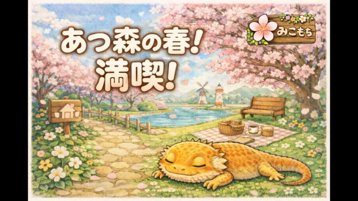 【あつ森】春！！満喫島クリ🌿4