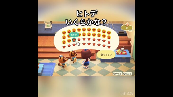 【あつ森】ヒトデ40個売ったらいくらかな？　#vlog #あつ森 #あつまれどうぶつの森 #こはくちゃんねる2424   #毎日更新　毎日更新中