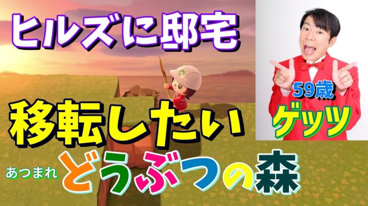 あつ森「広い土地を手に入れた59歳」」こんなんなりました
