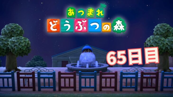 【あつまれ どうぶつの森】今日もバラの様子見つつ、博物館前を整えたい！！　＃65日目