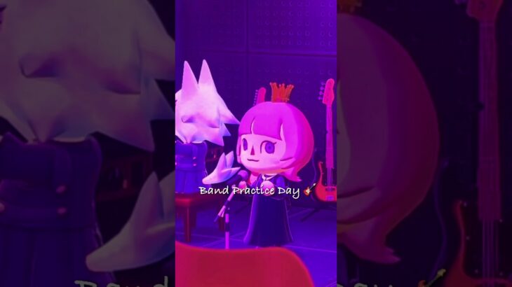 あつ森バンド練習 🎸｜Animal Crossing Band