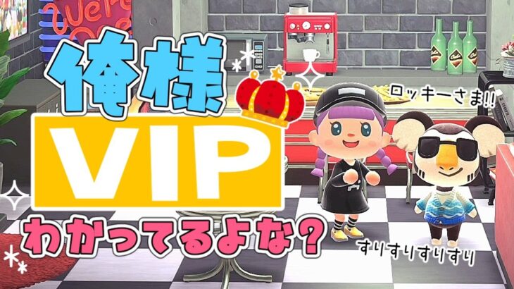 【あつ森】ロッキーに捧ぐ１日限定VIPルーム【ゆっくり実況】【あつまれどうぶつの森】