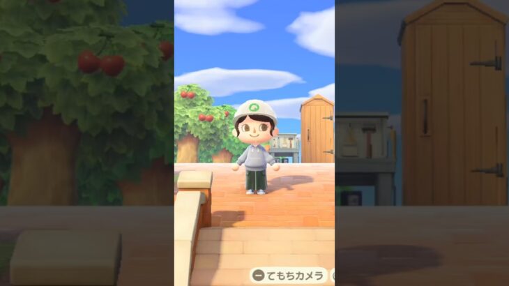 次は、果樹園&畑制作中 #あつ森 #acnh #島クリエイト