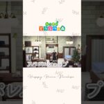 【あつ森】ヴィンテージ風アパレルショップ｜ハッピーホームパラダイス｜マイデザなし｜#あつ森 #acnh #ハピパラ