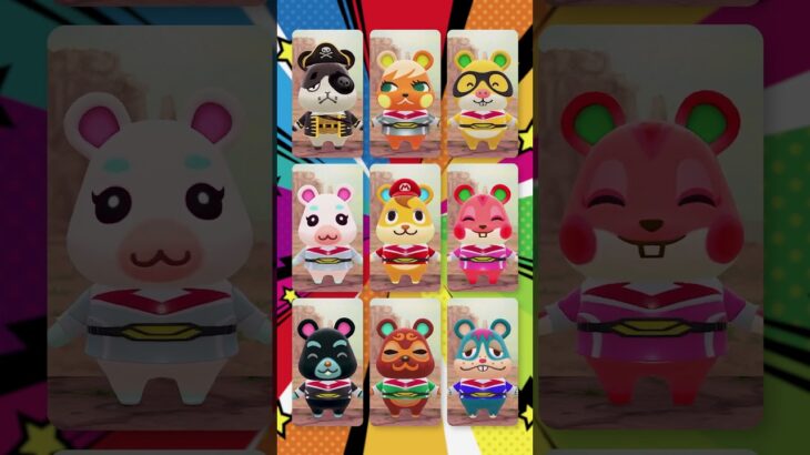 【悲報】スパイに潜入されるハムスターライダー #あつ森 #けけアイドル #animalcrossing #あつまれどうぶつの森