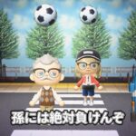 孫とリフティング対決 #あつ森 #あつまれどうぶつの森 #animalcrossing