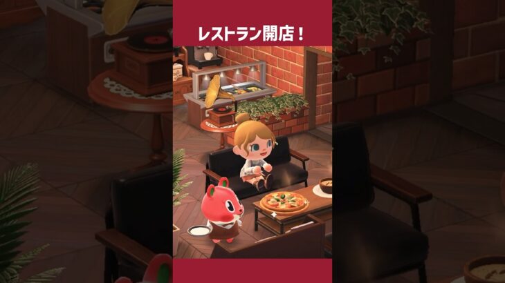 まったり落ち着く街のレストラン【#あつ森】#animalcrossing #新人vtuber #ハッピーホームパラダイス #shorts