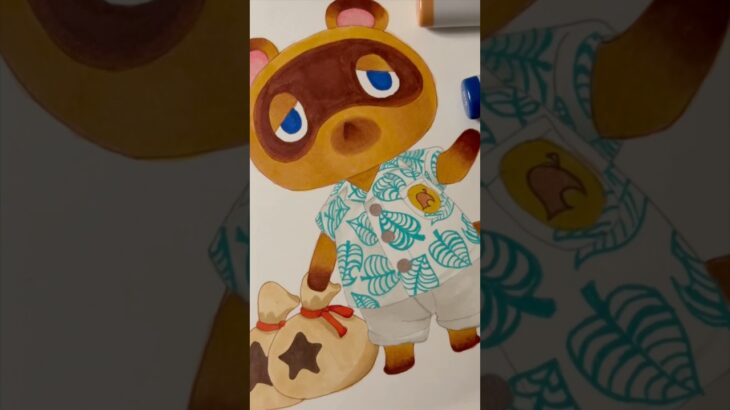 ローン終わらない説。 #nintendo  #どうぶつの森 #あつ森 #イラスト