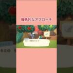 情熱的なアプローチ　#shorts  #あつ森