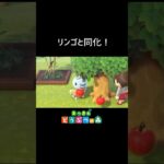 【あつ森】リンゴと同化したラムネ！#shorts