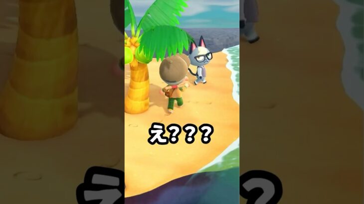 【あつ森】一生分の運を使った男。 #どうぶつの森 #あつ森 #離島ガチャ #shorts