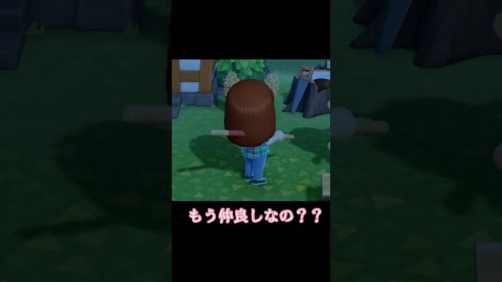 もう仲良しなの、、、【あつ森】#shorts#あつ森#ゲーム実況