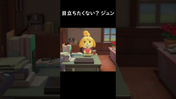 【あつ森】あの日神引きしたジュンの扱いがよくない気が…#あつまれどうぶつの森 #shorts#ジュン