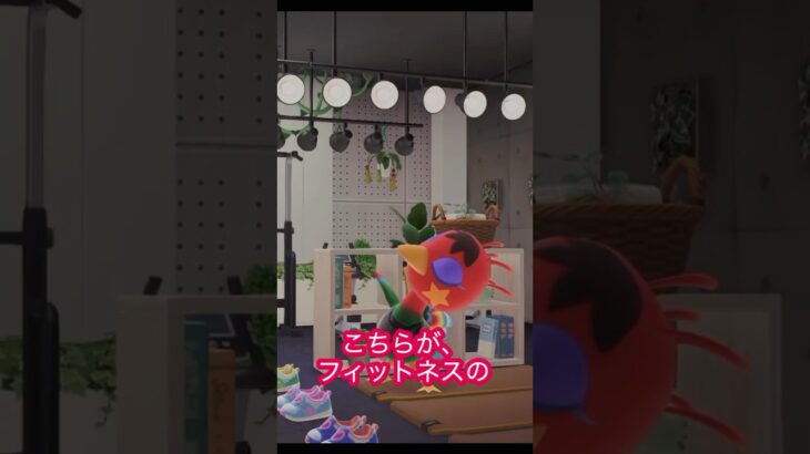 【あつ森】１０×１０でフィットネスジム‼️＃あつ森#ハピパラ  #shorts