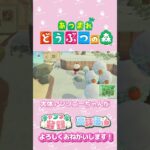 【あつ森】推しは絶対　ルナちゃんとアンソニー　#shorts   #animalcrossing