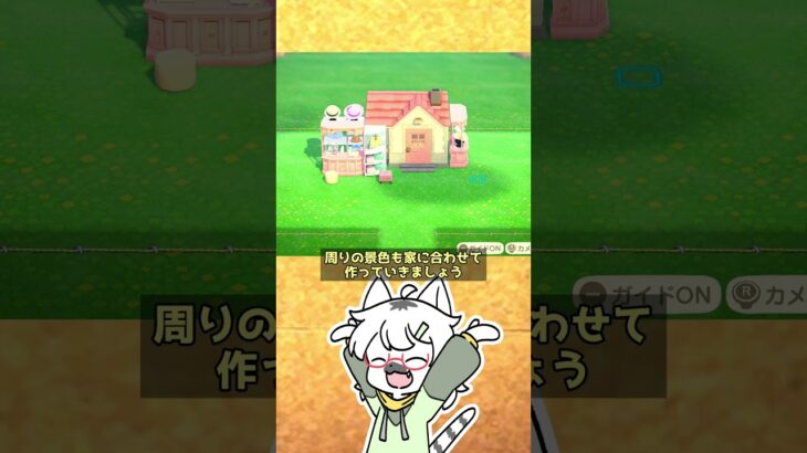 【あつ森】ピンクの街にあるお洒落なアパレルショップの作り方 #shorts #あつまれどうぶつの森 #あつ森  #島クリエイト #あつ森アプデ  #vtuber