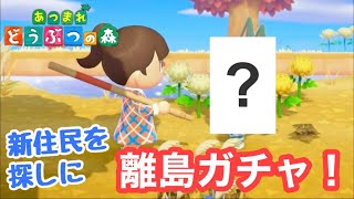 【あつ森】離島ガチャでネコのあの子と出会った！