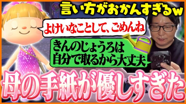 母からの仕送りがレアすぎて送り返すたいじ【あつまれ どうぶつの森】