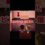 【あつ森】花火中止の夏祭り、なぜか室内ビアホールに