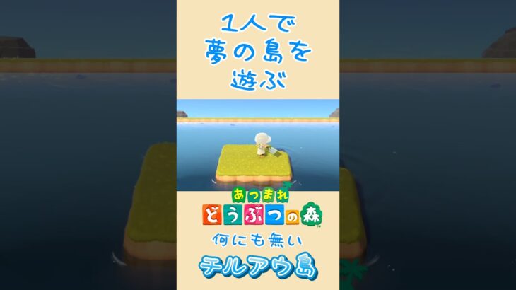 夢の島で何しようか考えたらこうなった#あつ森 #あつまれどうぶつの森