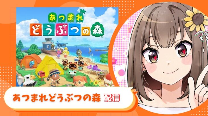 【あつまれどうぶつの森】夜更けにこんばんわ🌙　🌳あつ森初心者🌳