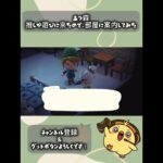 【#あつ森 ショート】　推しが遊びに来たので、部屋に案内してみた