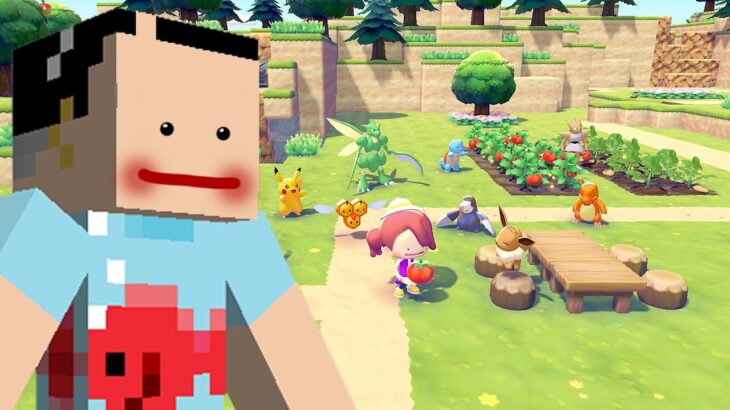 マイクラ＆あつ森なポケモン？！【ぽこ あ ポケモン】