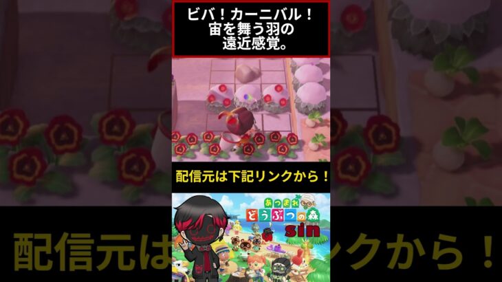 全然捕まらない羽の真実。 #あつ森 #あつまれどうぶつの森 #コツ森 #しん〇