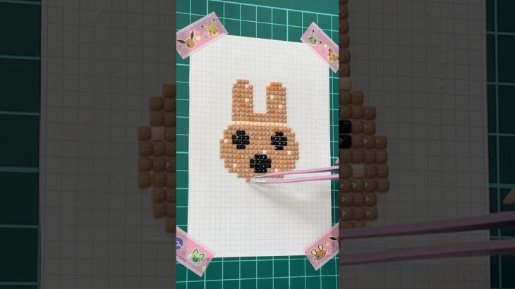 あつ森のやよい作ってみたよ！#あつ森 #やよい#ダイヤモンドアート #ハンドメイド #シール帳
