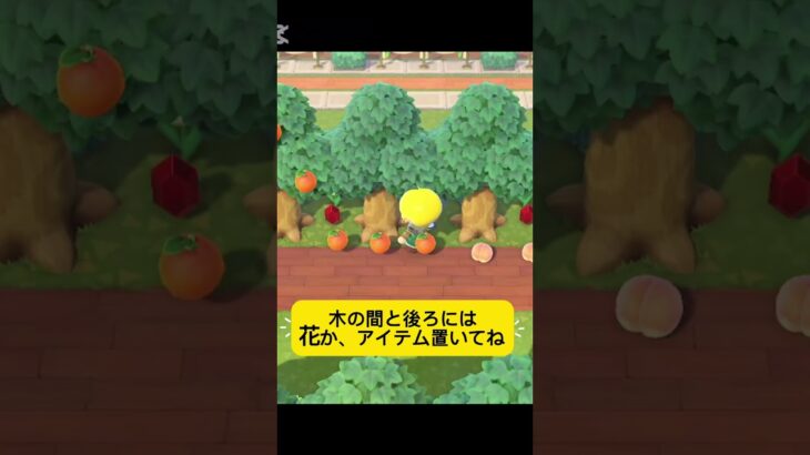 あつ森　効率的な木の実回収方 #あつ森 #あつまれどうぶつの森