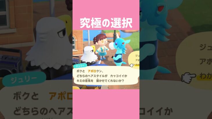 [あつ森]どっちか選べなんてそんな…🥹 #あつまれどうぶつの森