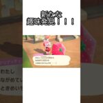 【あつ森】あの住民の新しい趣味がわかったけどそれより…
