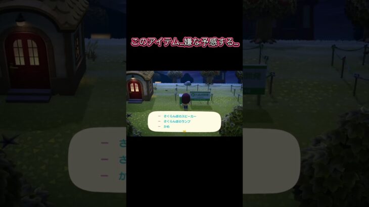 これって決定事項？？ #あつ森 #あつまれどうぶつの森