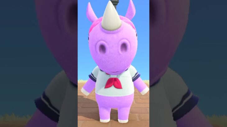 【あつ森】鼻の話してたらまさかの笑（惜しい…）