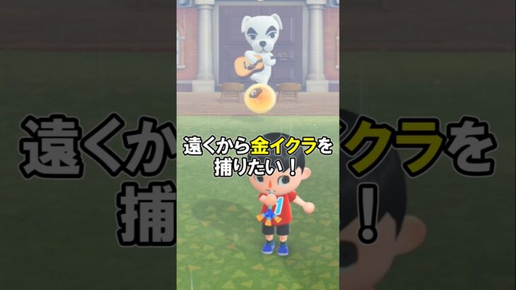 【金イクラバグ】遠くから取れる！？ 【あつ森】@ほのげ