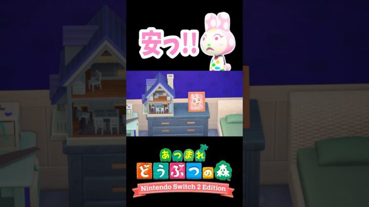 【あつ森】クリスチーヌの写真を安く入手する方法がわかりました