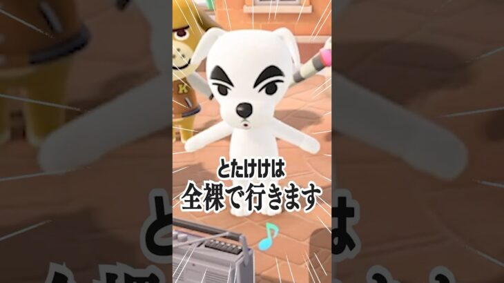 任天堂「とたけけには絶対に服を着せない」【あつ森】