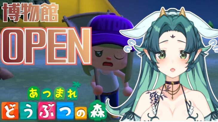 【#あつまれどうぶつの森 】博物館ほやほや☆んじゅ森＃３【えんじゅ】