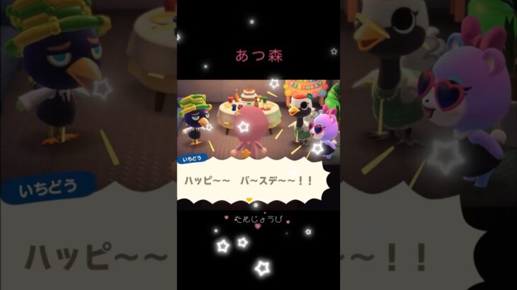 あつ森🌳　たんじょうび🎂✨　ピニャータ