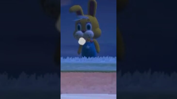 【あつ森】密かに休憩するぴょんたろう  #あつまれどうぶつの森  #あつ森vlog  #あつ森 イースター