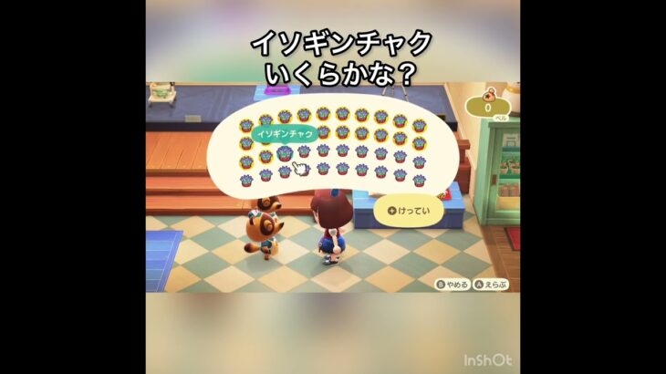 【あつ森】イソギンチャク売ったらいくらかな？　#vlog #あつ森 #あつまれどうぶつの森 #こはくちゃんねる2424