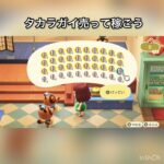 【あつ森】タカラガイ売ったらいくらかな？　#vlog #あつ森 #あつまれどうぶつの森 #こはくちゃんねる2424